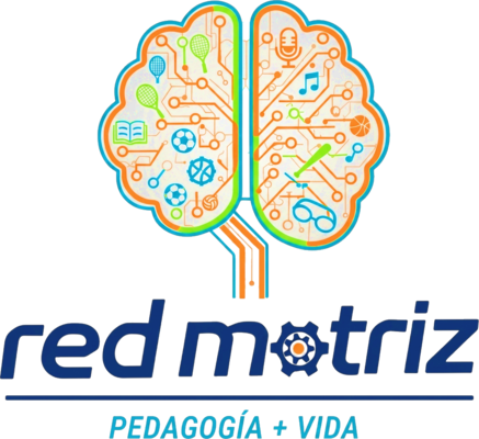 Logotipo de Red Motriz · Pedagogía + Vida